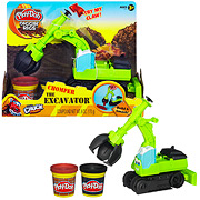 Play-Doh Diggin Rigs Chuck & Friends Chomper the Excavator